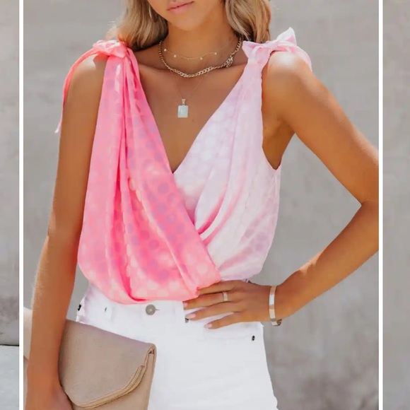 Tops - Satin Bodysuit